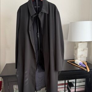Giorgio Armani Classic Black Trench Coat